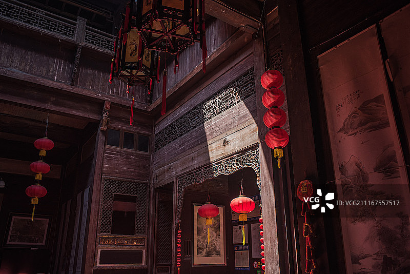 安徽南屏叶氏祠堂图片素材