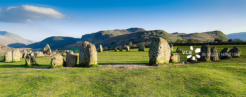 石圈景观图片素材