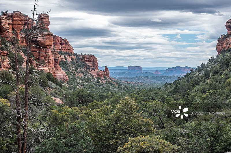 费伊峡谷短途徒步旅行图片素材