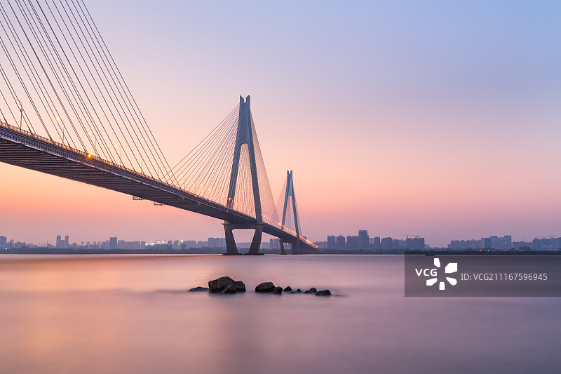 武汉二七长江大桥图片素材