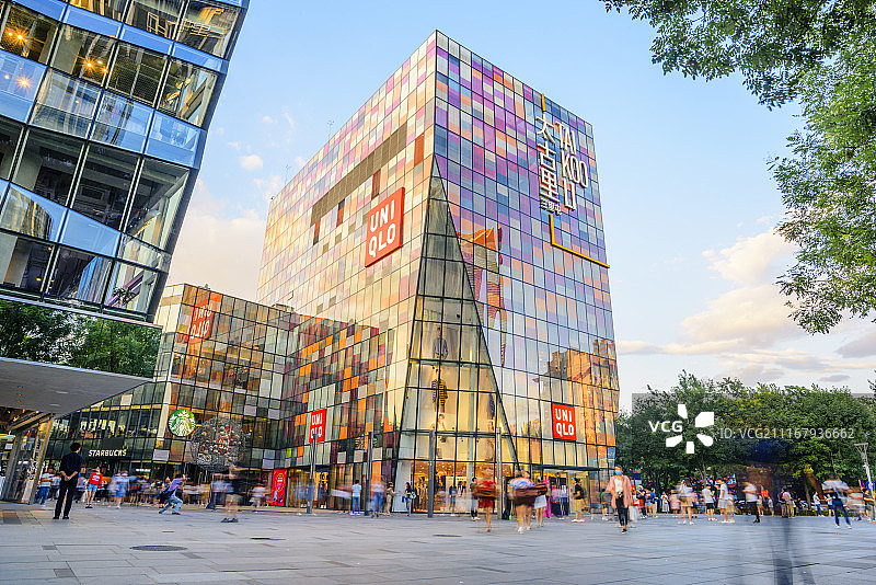 北京三里屯SOHO图片素材