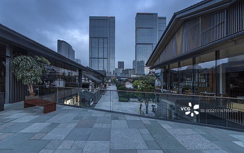 成都太古里大慈寺图片素材