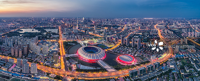 天津奥林匹克中心图片素材