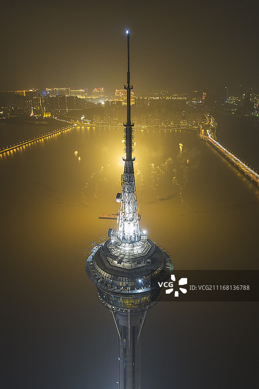 澳门国际烟花节图片素材