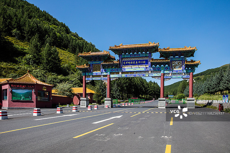 河北省塞罕坝国家森林公园图片素材