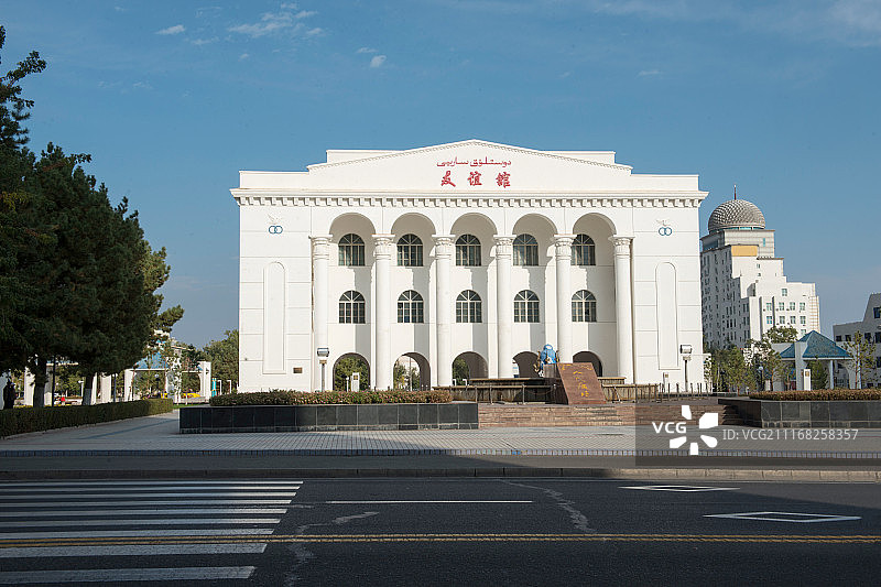 新疆克拉玛依市友谊馆图片素材