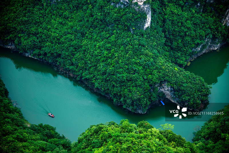 重庆云阳龙缸风光图片素材