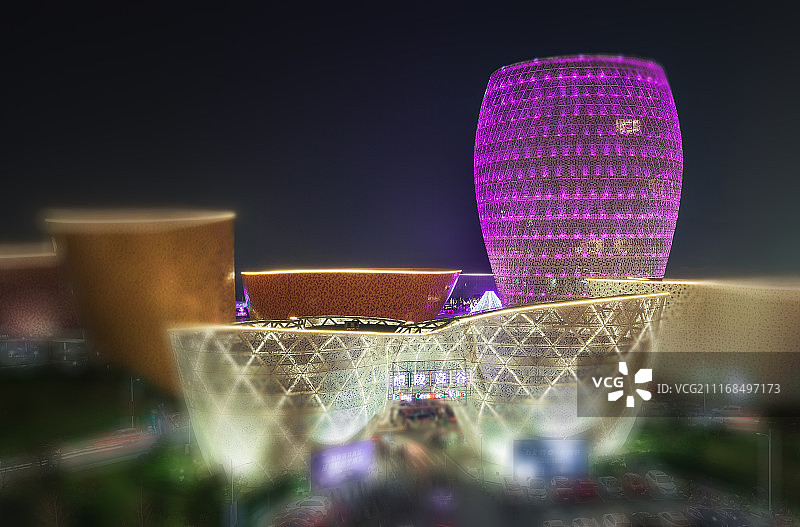 醴陵瓷谷灯光艺术节图片素材