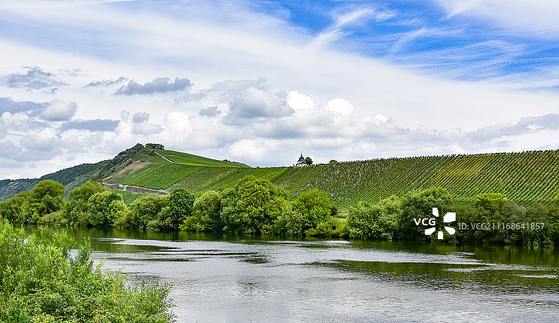 在摩泽尔河图片素材