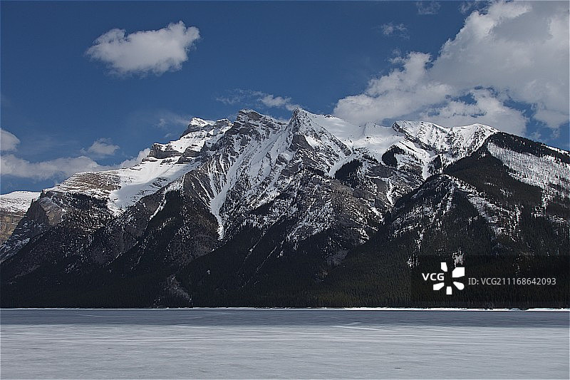 落基山脉，班夫，艾伯塔图片素材