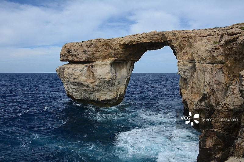 Azure Window，马耳他图片素材