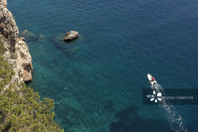 有船的海景图片素材