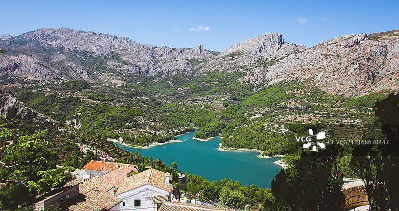 富内斯山谷风景图片素材