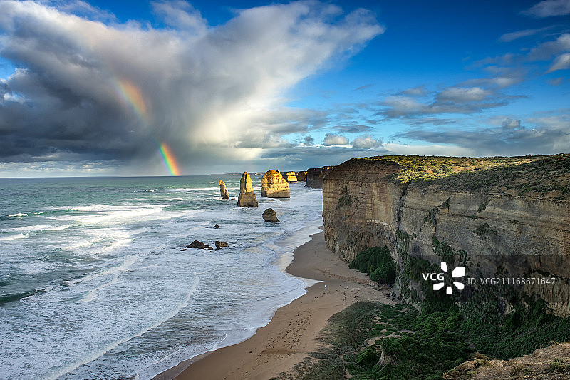 十二使徒彩虹图片素材