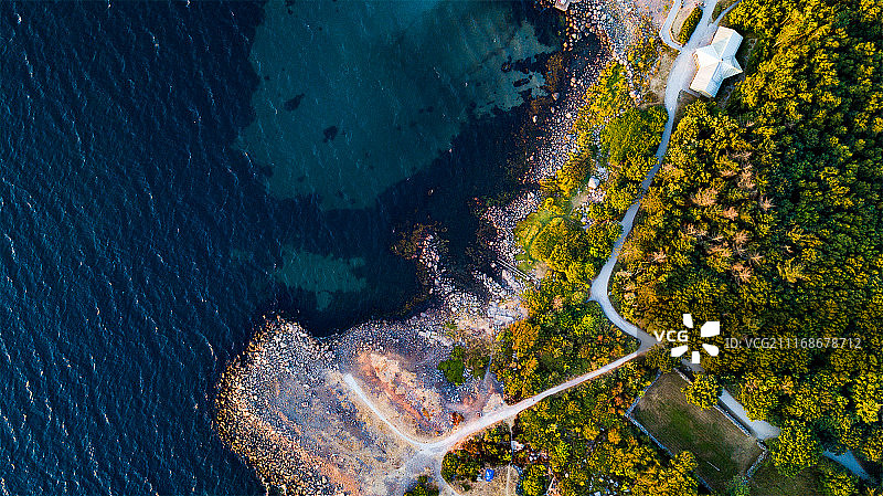 海岸线图片素材