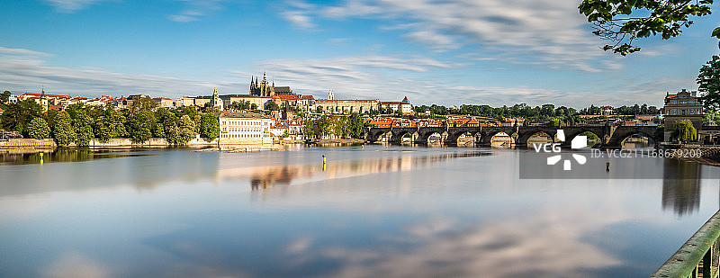 布拉格全景图片素材