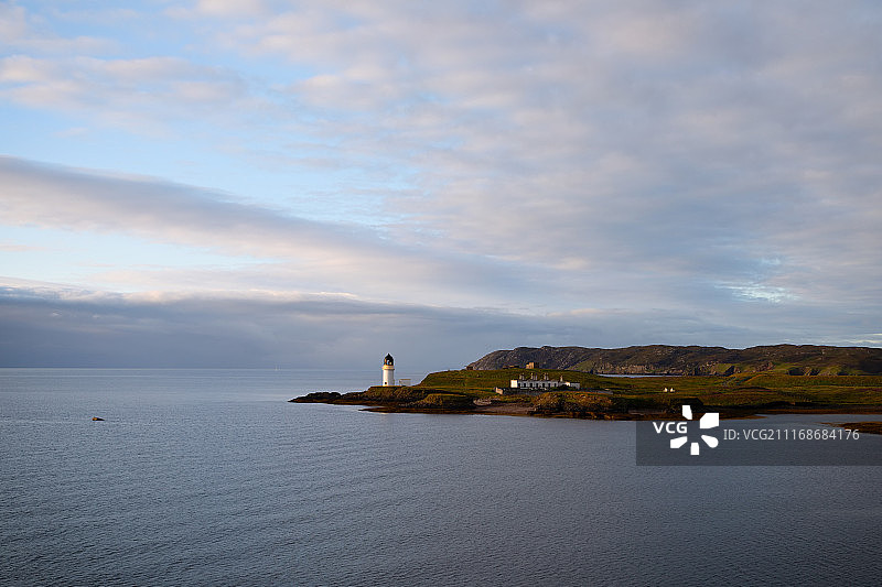 灯塔，清晨图片素材