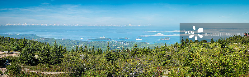 凯迪拉克山的景色图片素材