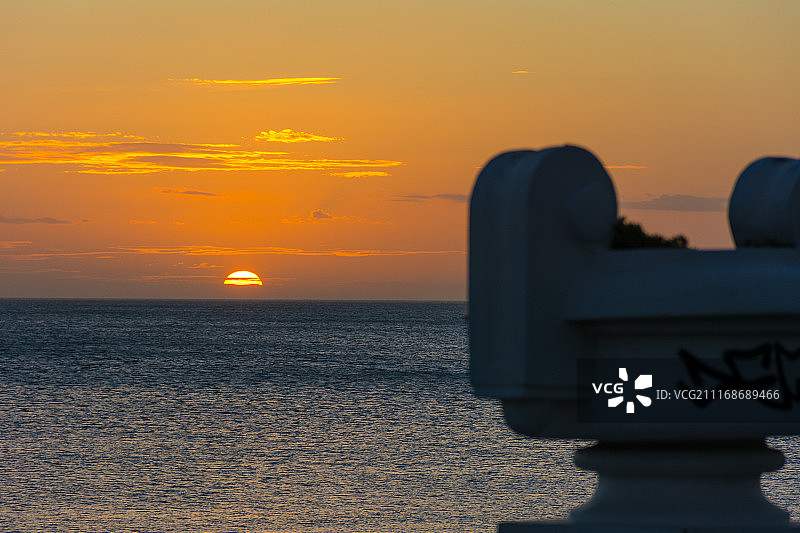 皮里亚波利斯的日落图片素材