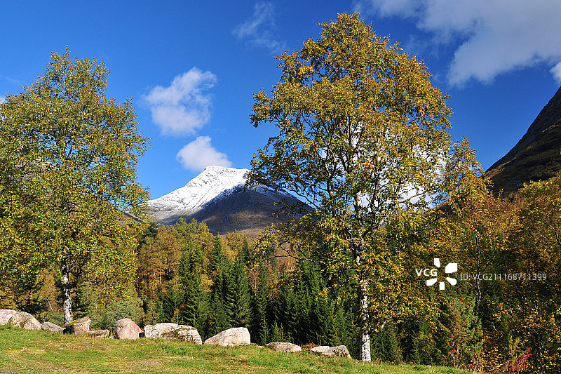 雪山景观图片素材