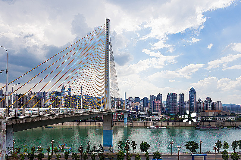 重庆涪陵城市风光图片素材