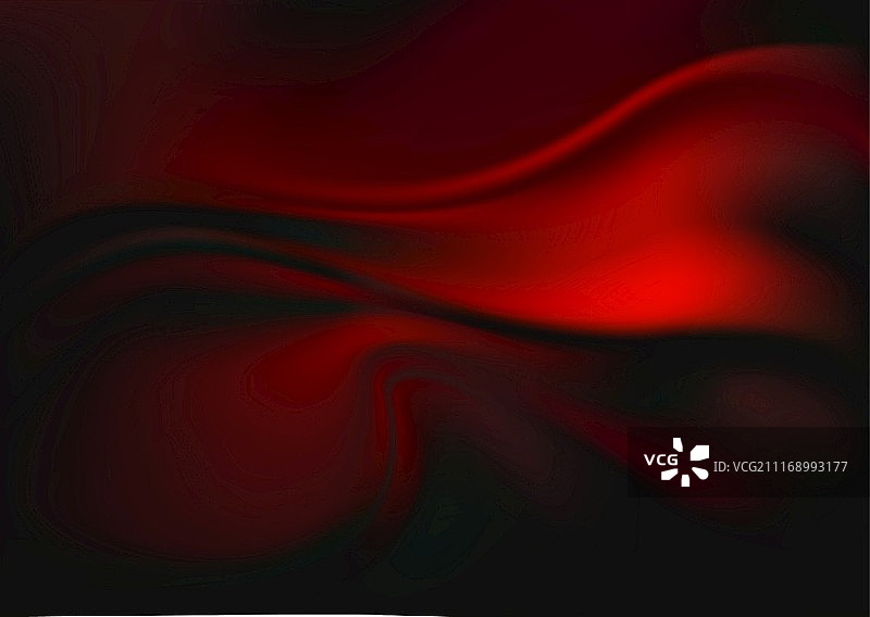 模仿光滑丝绸布的抽象红色背景矢量插画图片素材