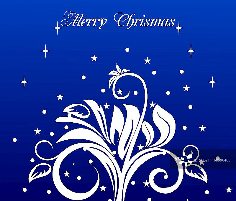 用于设计的圣诞节花卉背景矢量素材图片素材