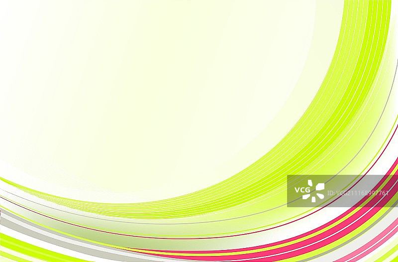 彩色彩虹曲线抽象背景矢量插画图片素材