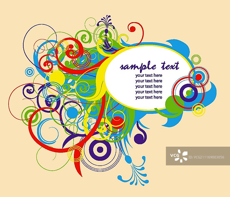 花的框架图片素材