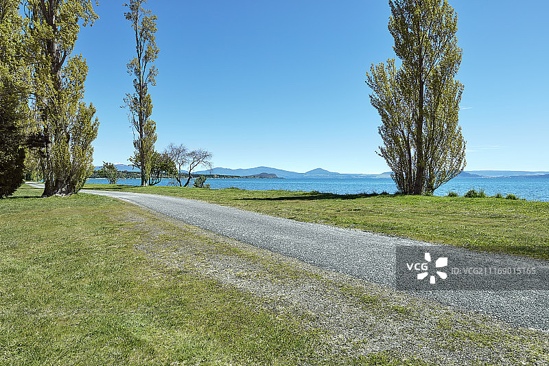 海滨公园绿地图片素材