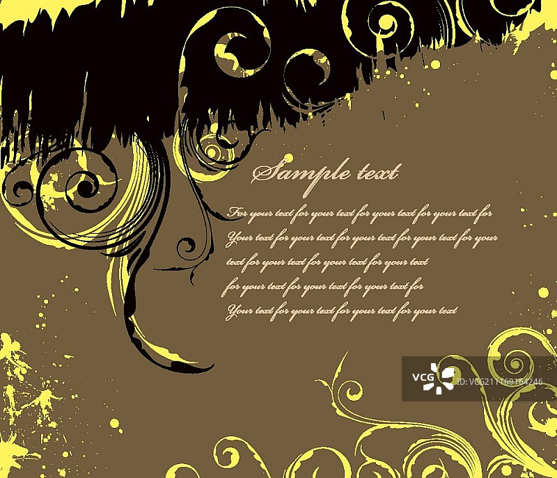 复古碎花背景图片素材