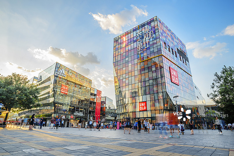 北京三里屯soho图片素材