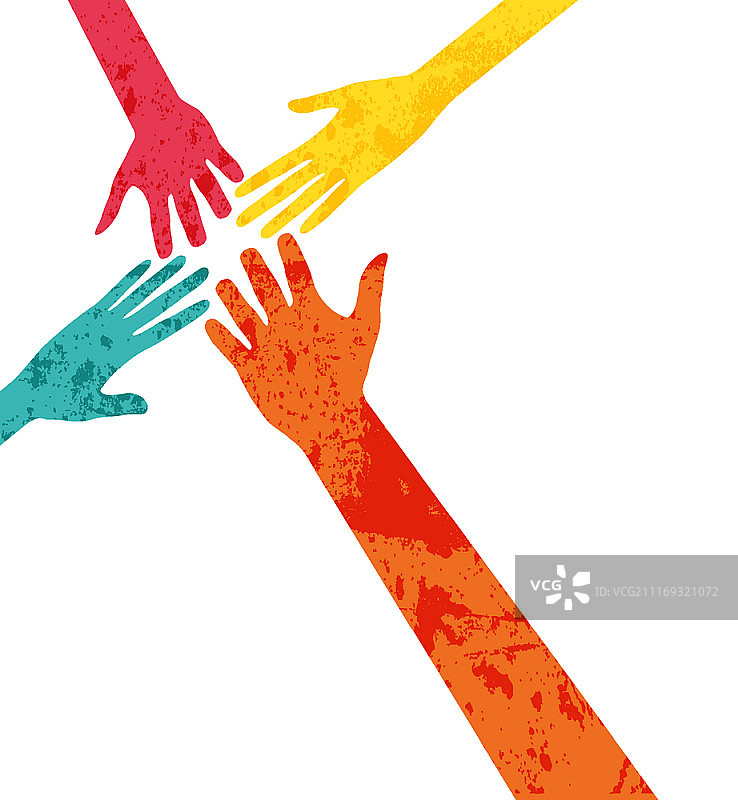 连接的手图片素材