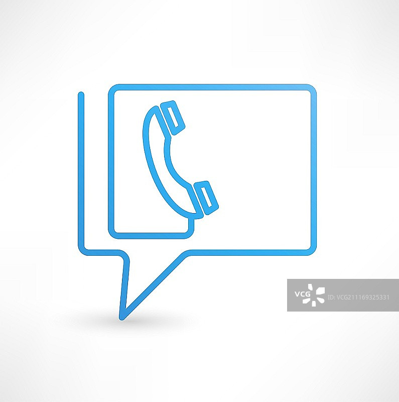 联系我们气泡图标图片素材