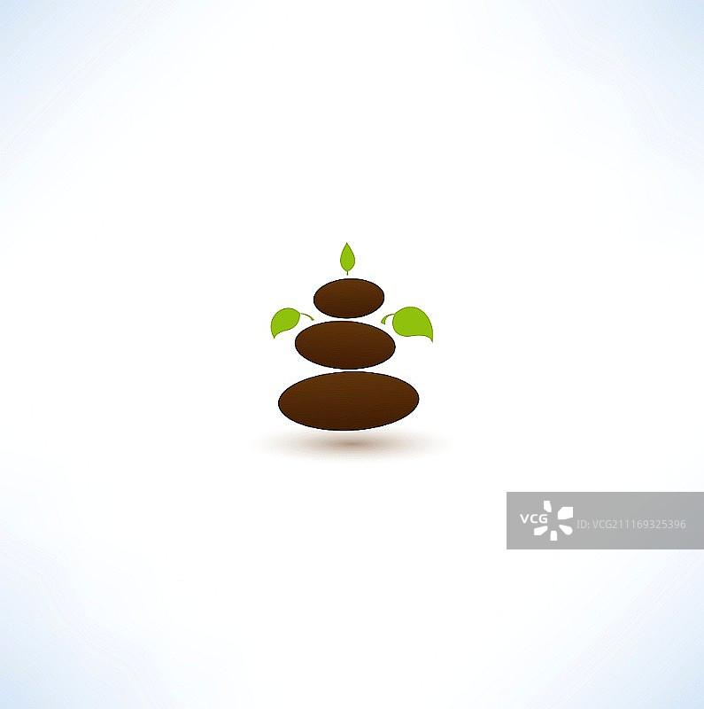 石头水疗和保健概念图片素材