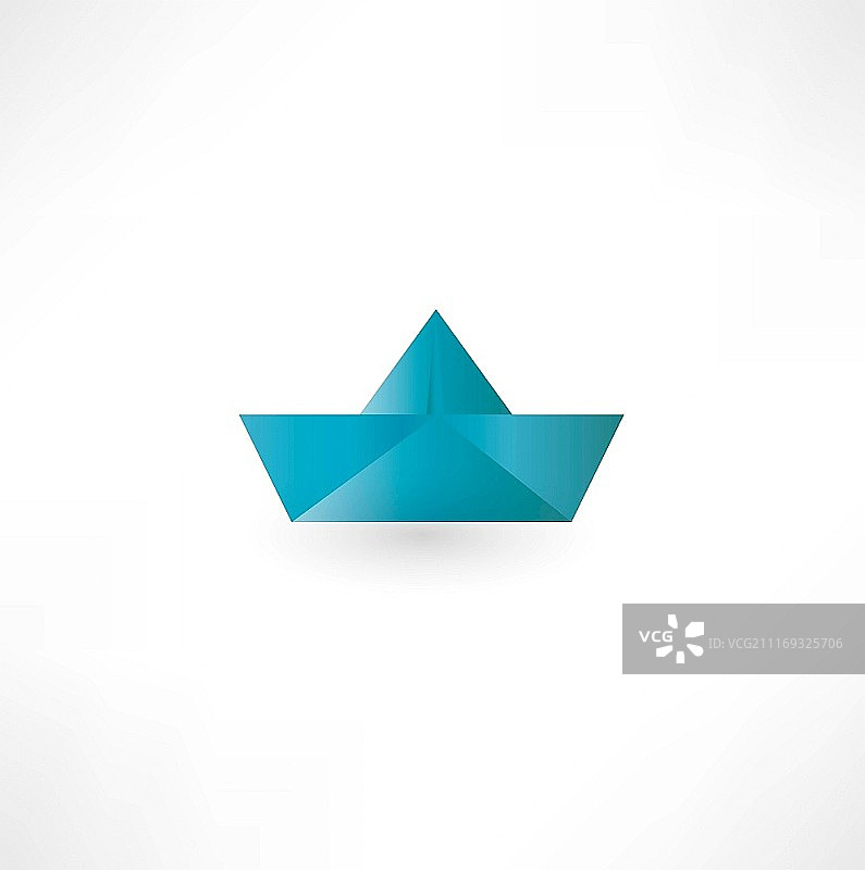 纸船符号图片素材