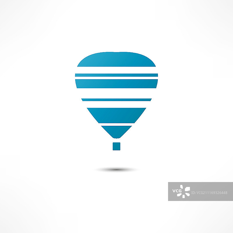 热气球图标图片素材