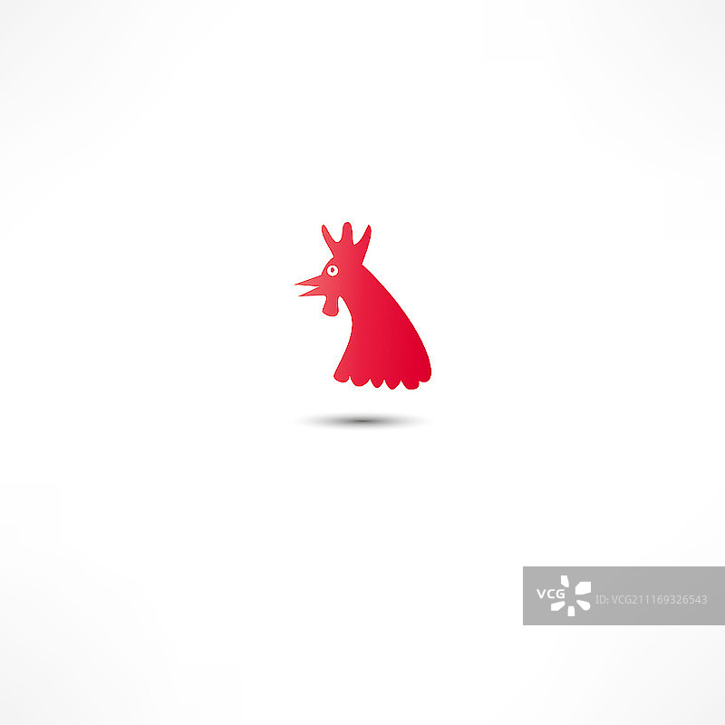 公鸡图标图片素材