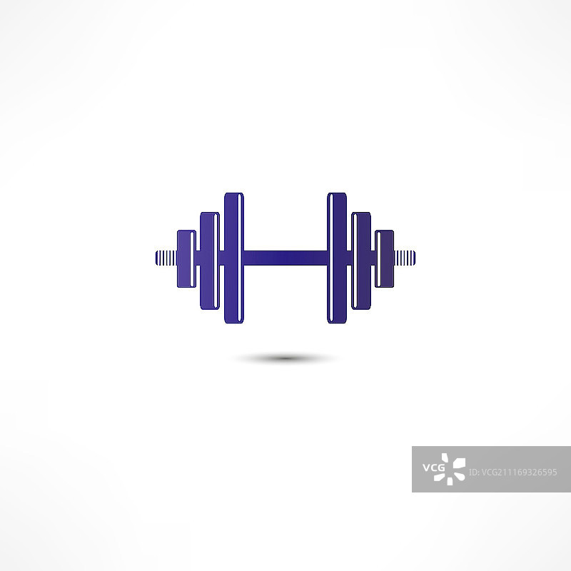 哑铃图标图片素材