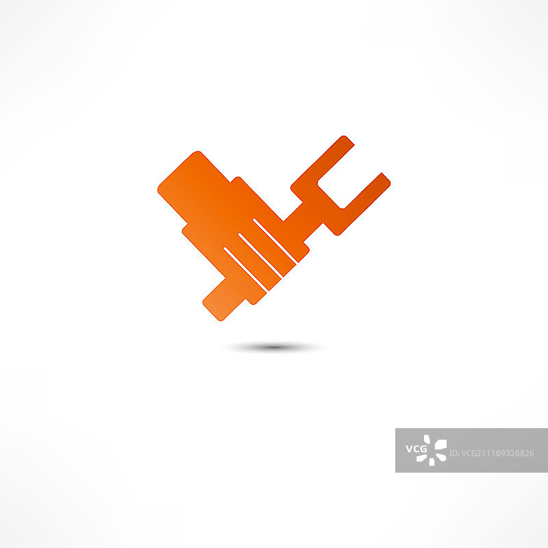 手持扳手图标图片素材