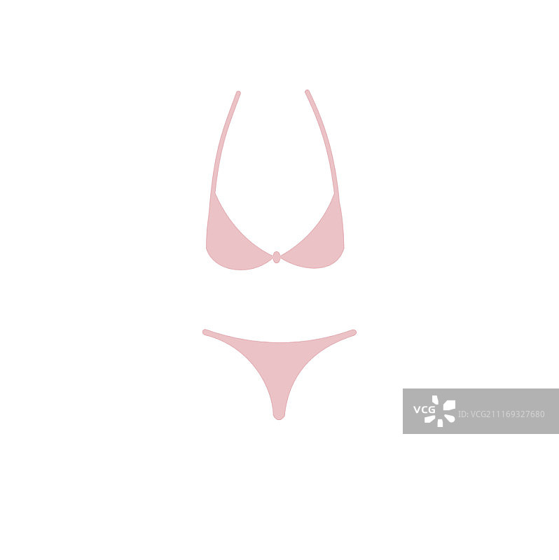 比基尼图标图片素材