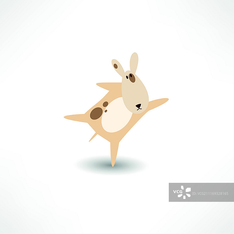 小狗跳舞图片素材