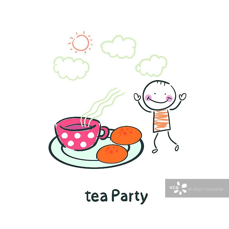 茶话会图片素材