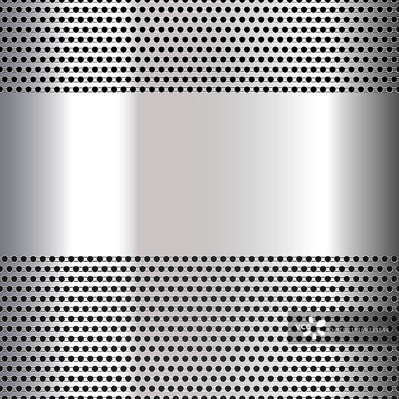 灰色背景穿孔板图片素材