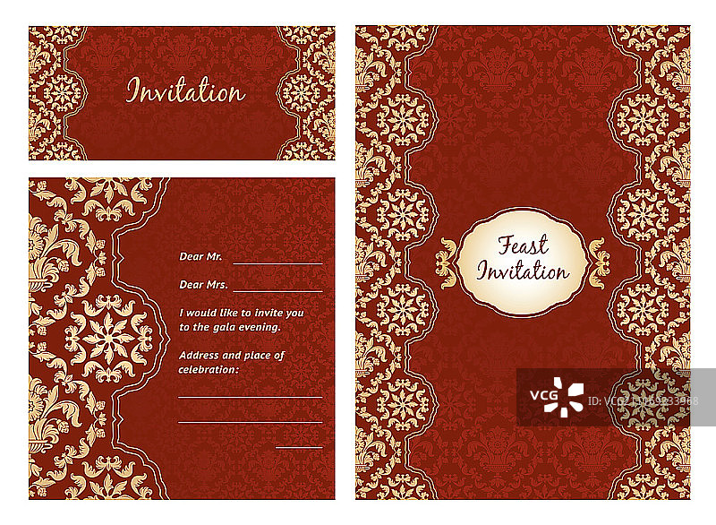 装饰矢量相框合集图片素材