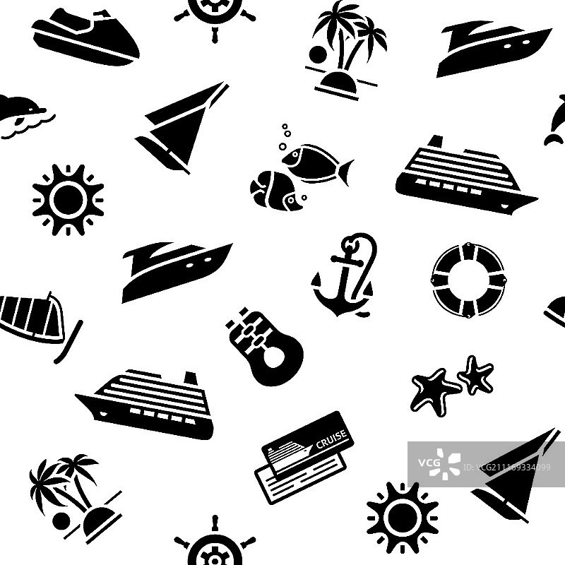 运输图标包装纸图片素材