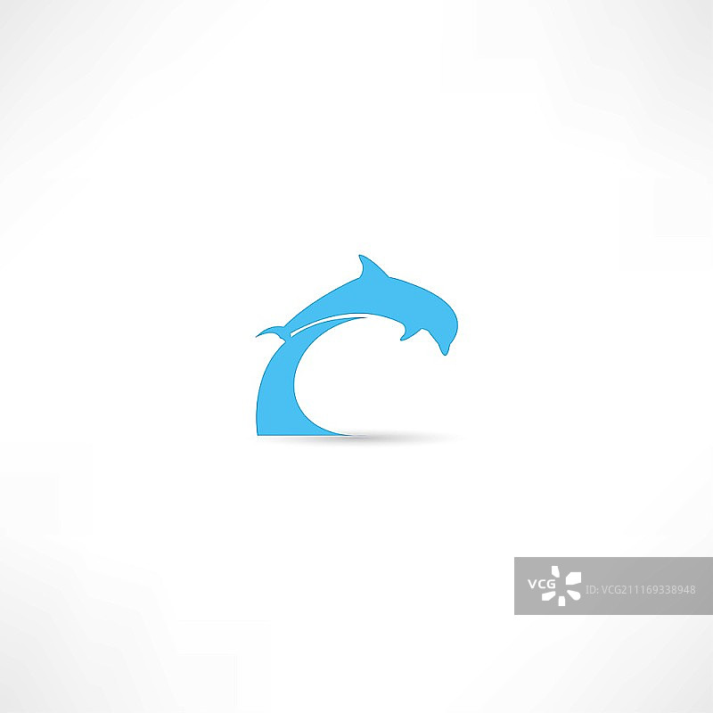 海豚图标图片素材