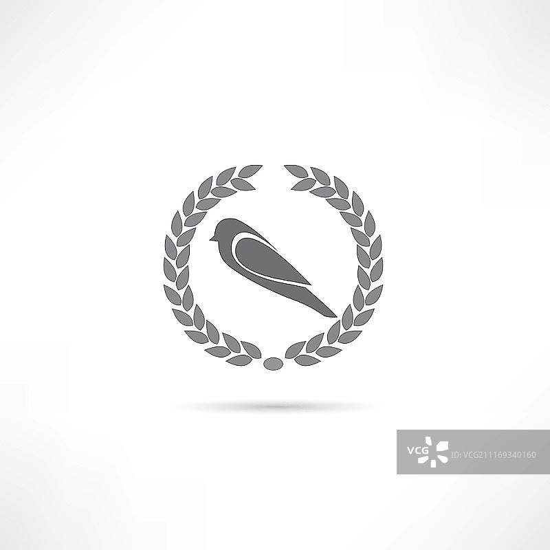 小鸟图标图片素材