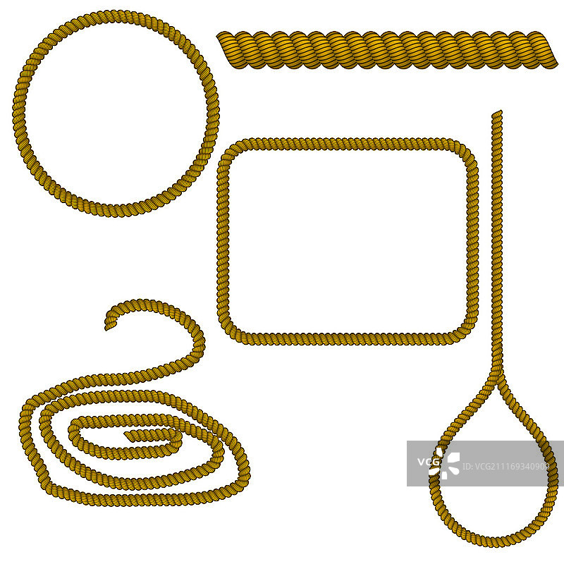 绳索合集图片素材