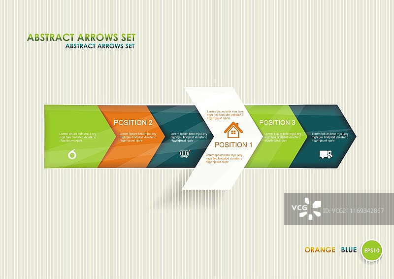 现代简约风格信息图模板图片素材